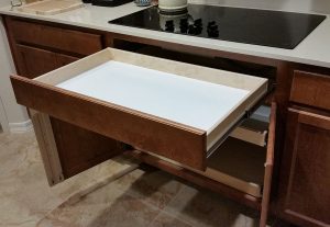 Under the Cooktop Pullout Shelf