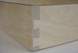 Baltic Birchwood Dovetail Joints