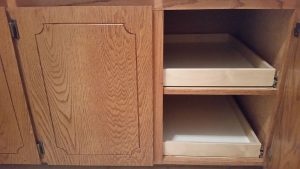 Cabinet with Stile Modification