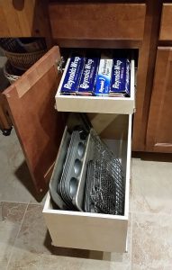 Tray Divider Overhead View