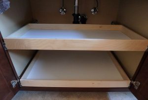 Bathroom Double Drawers