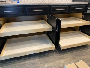 Double Kitchen Pullout